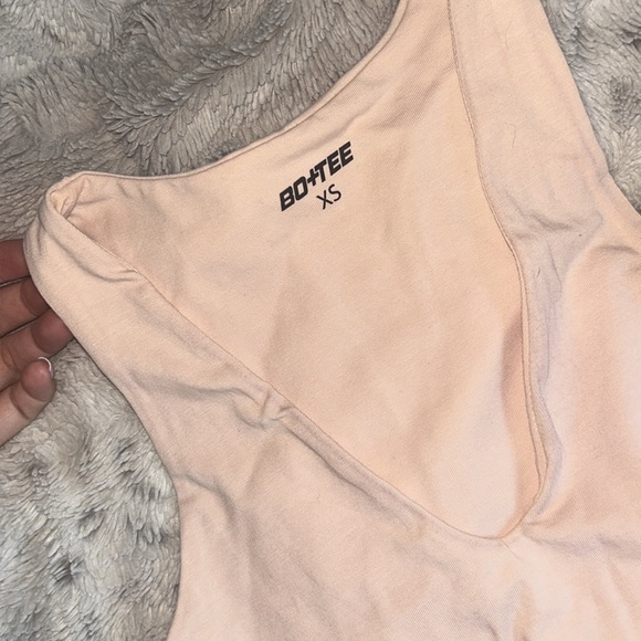Light Pink Bo&Tee Bodysuit - Picture 3 of 5